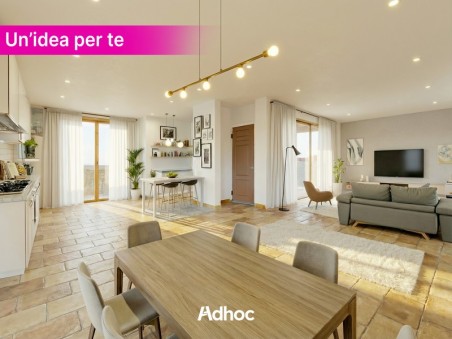 Piano 1 - Cucina e Soggiorno