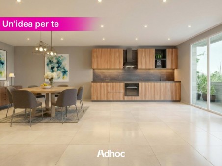 Piano 1 - Cucina e Soggiorno