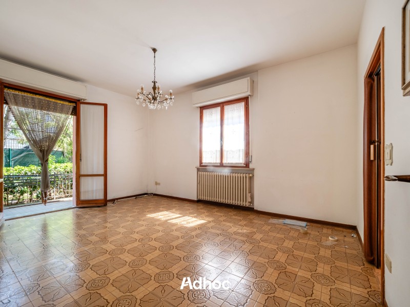 Trilocale con scoperto privato