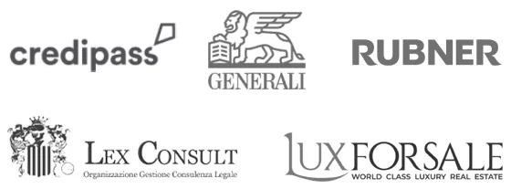 Logo dei partner immobiliari